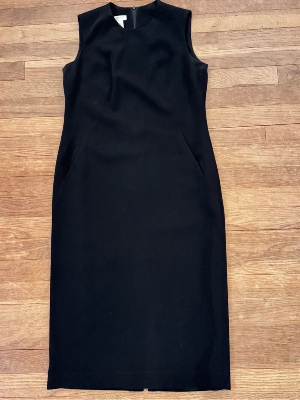 Jones New York Women's Black Midi Bodycon Dress - Size 6P b92